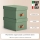 Set 2 bucati cutie de depozitare cu capac Leitz Puro, mica 7L, verde